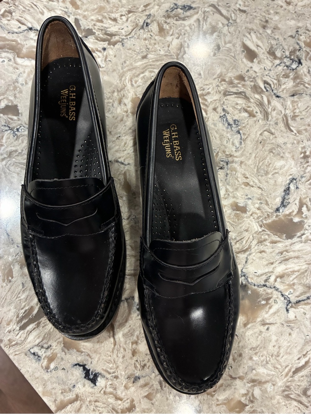 G.H. Bass & Co. Women's Black Penny Loafers